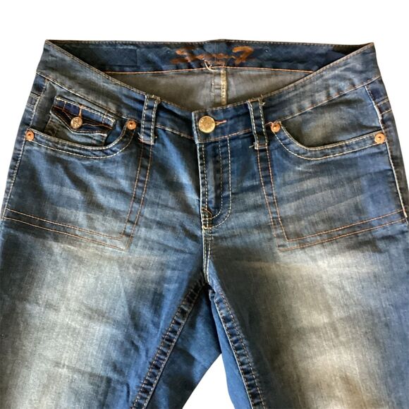 Seven 7 Luxe Denim Capri's Women's Size 14 - Picture 3 of 15